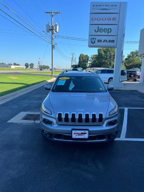 used 2017 Jeep Cherokee car, priced at $17,999