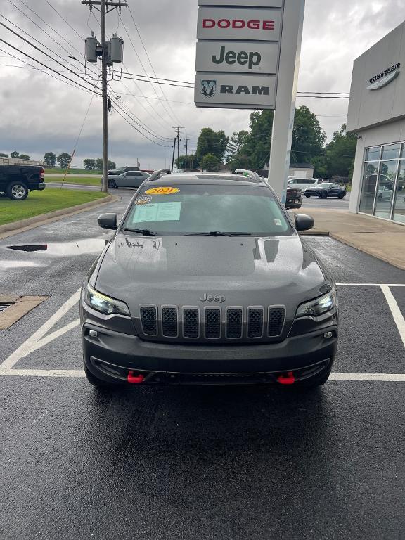 used 2021 Jeep Cherokee car, priced at $25,999