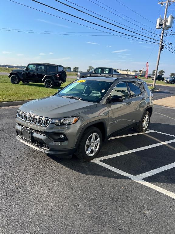 used 2024 Jeep Compass car, priced at $25,525