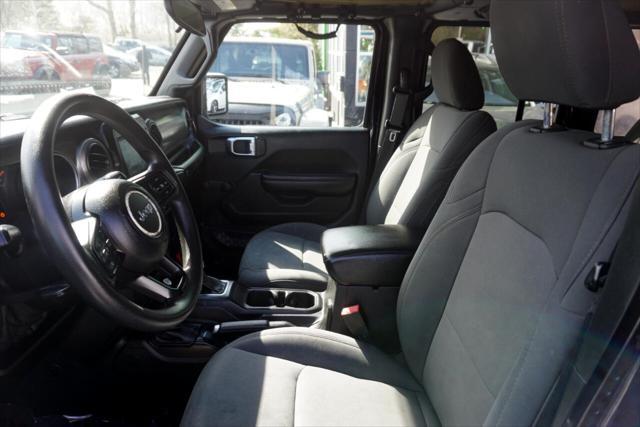 used 2018 Jeep Wrangler Unlimited car, priced at $18,500