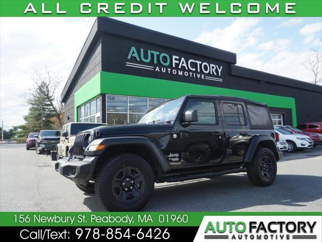 used 2018 Jeep Wrangler Unlimited car, priced at $18,500