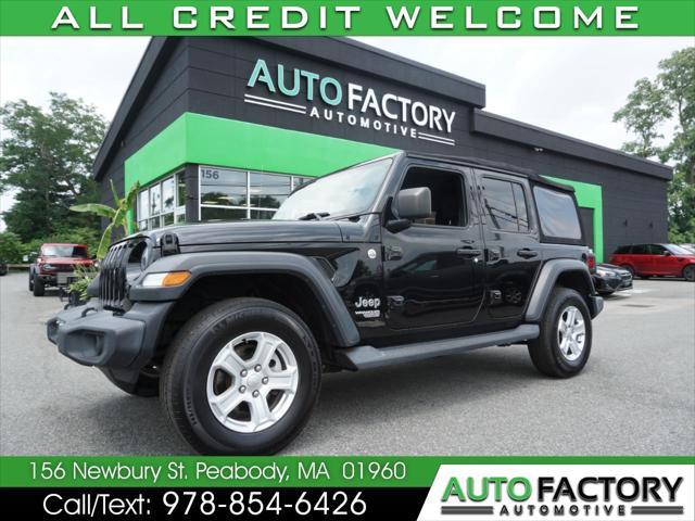 used 2018 Jeep Wrangler Unlimited car, priced at $19,700