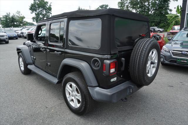 used 2018 Jeep Wrangler Unlimited car, priced at $19,700