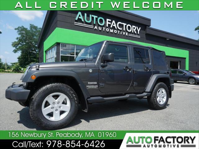 used 2017 Jeep Wrangler Unlimited car, priced at $17,500