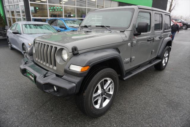 used 2018 Jeep Wrangler Unlimited car, priced at $19,900