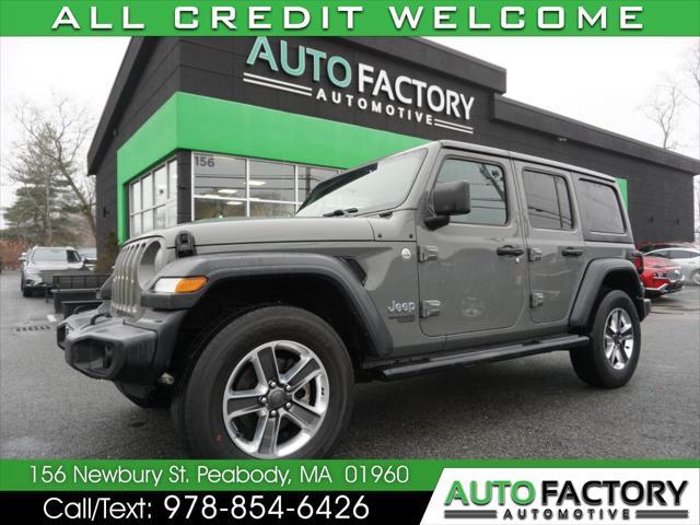 used 2018 Jeep Wrangler Unlimited car, priced at $19,900