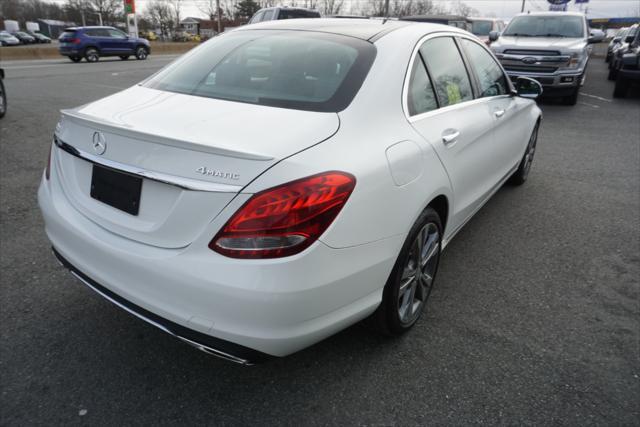 used 2018 Mercedes-Benz C-Class car, priced at $18,990