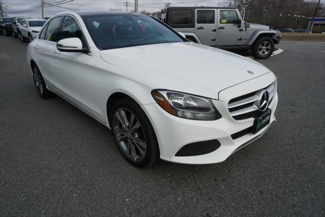 used 2018 Mercedes-Benz C-Class car, priced at $18,990