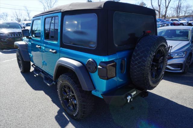 used 2020 Jeep Wrangler Unlimited car, priced at $19,500
