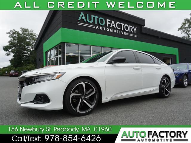 used 2021 Honda Accord car, priced at $25,500