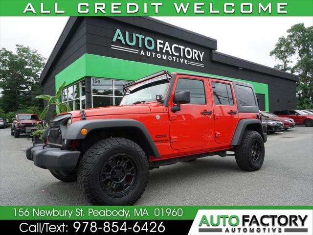 used 2017 Jeep Wrangler Unlimited car, priced at $19,990