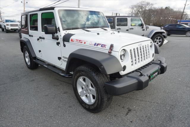 used 2017 Jeep Wrangler Unlimited car, priced at $17,990