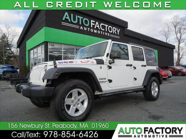 used 2017 Jeep Wrangler Unlimited car, priced at $17,990