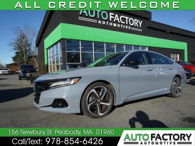 used 2021 Honda Accord car, priced at $23,500