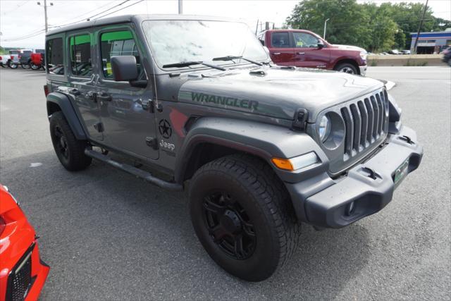 used 2020 Jeep Wrangler Unlimited car, priced at $20,750