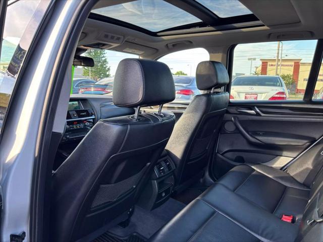 used 2017 BMW X3 car, priced at $18,995