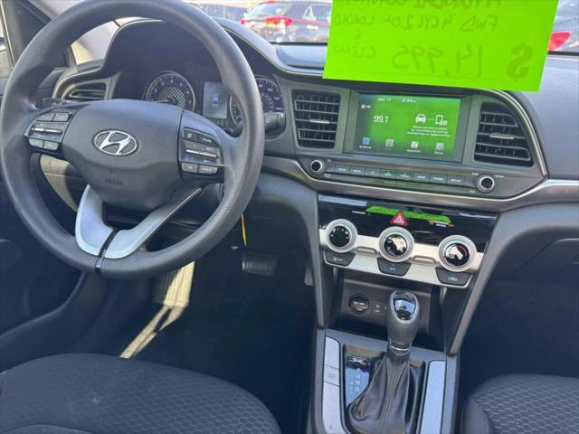 used 2019 Hyundai Elantra car, priced at $14,995