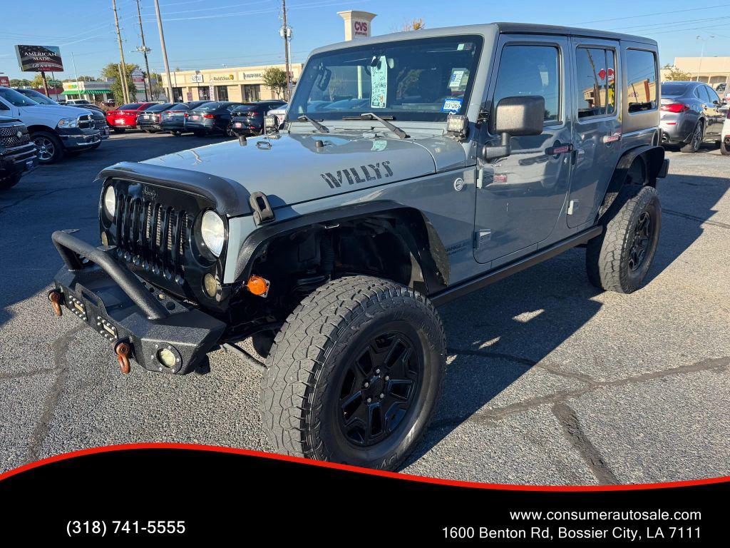 used 2014 Jeep Wrangler Unlimited car, priced at $16,995