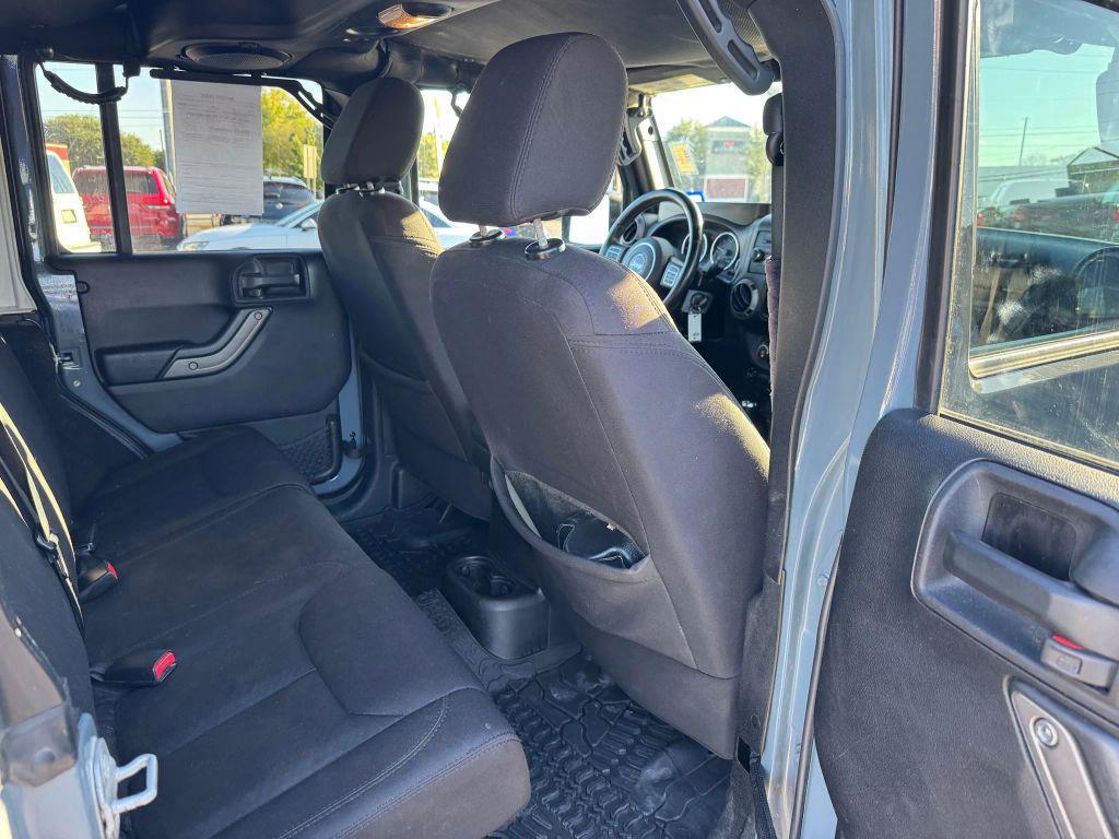 used 2014 Jeep Wrangler Unlimited car, priced at $16,995