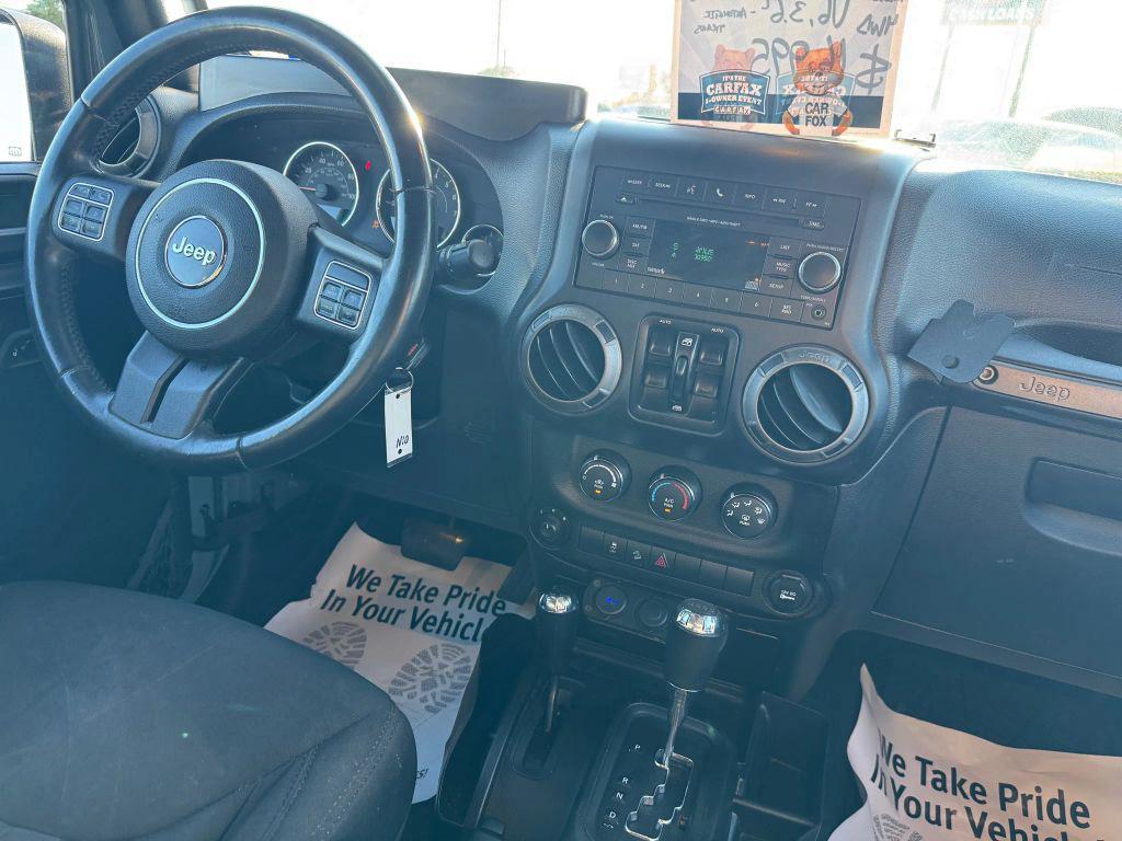 used 2014 Jeep Wrangler Unlimited car, priced at $16,995