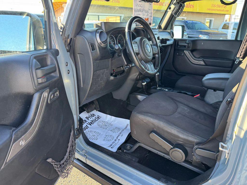 used 2014 Jeep Wrangler Unlimited car, priced at $16,995