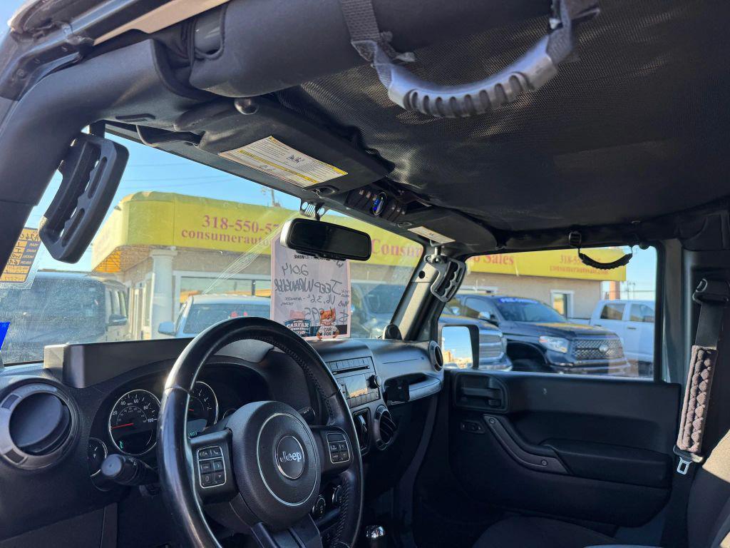 used 2014 Jeep Wrangler Unlimited car, priced at $16,995