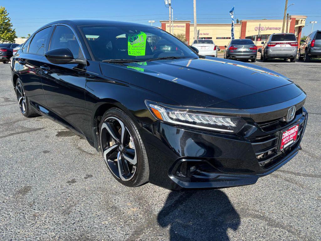 used 2021 Honda Accord car, priced at $22,995