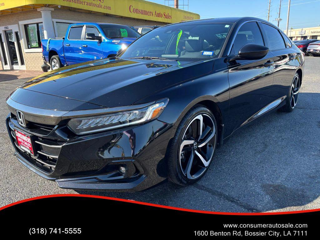 used 2021 Honda Accord car, priced at $22,995