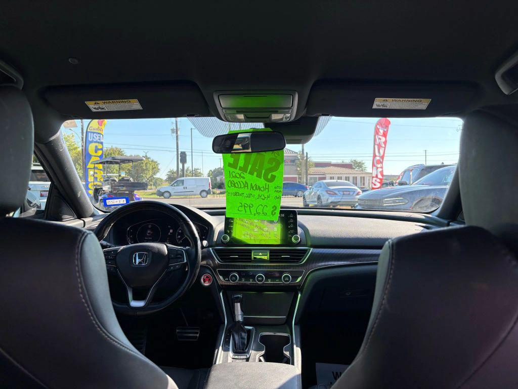 used 2021 Honda Accord car, priced at $22,995