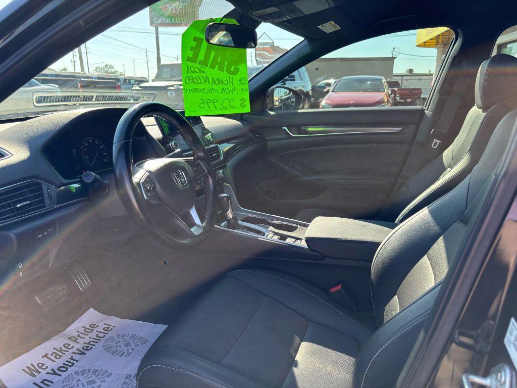 used 2021 Honda Accord car, priced at $22,995