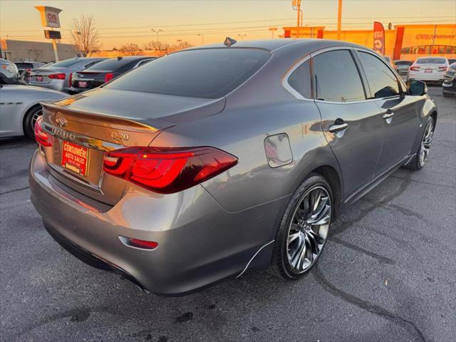 used 2019 INFINITI Q70 car, priced at $19,995