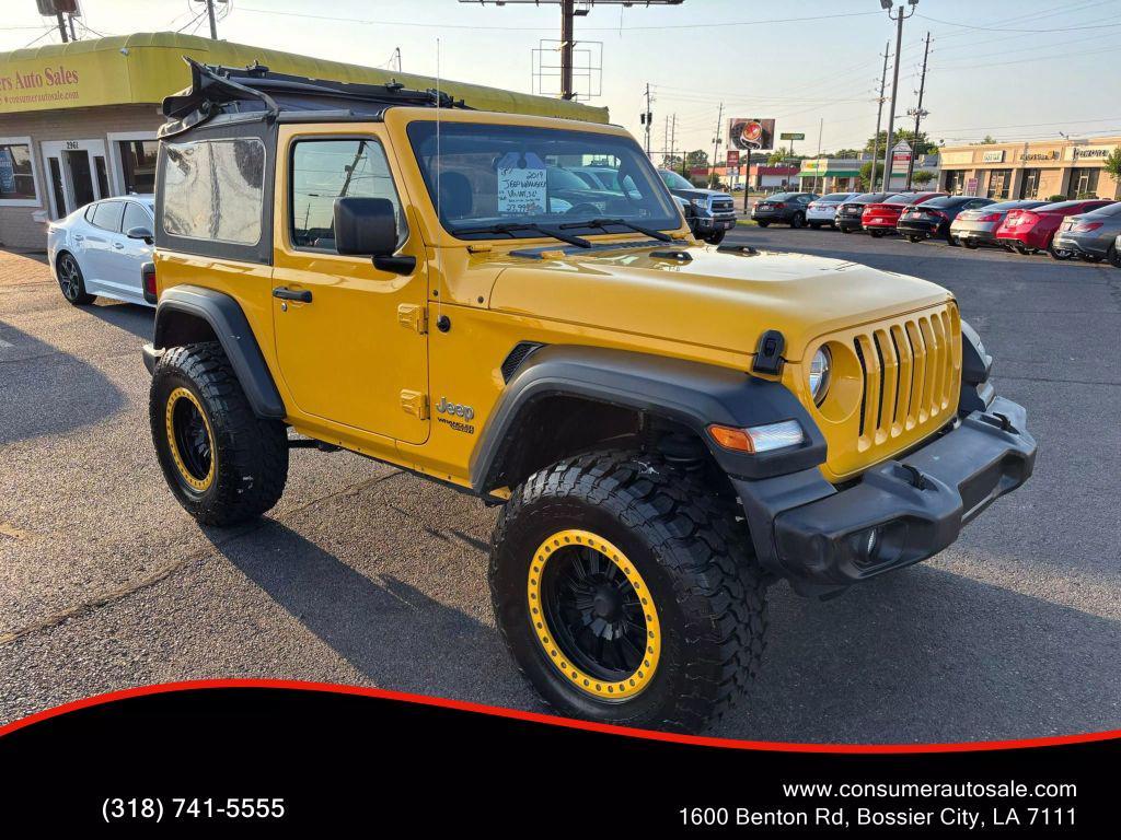 used 2019 Jeep Wrangler car, priced at $21,995