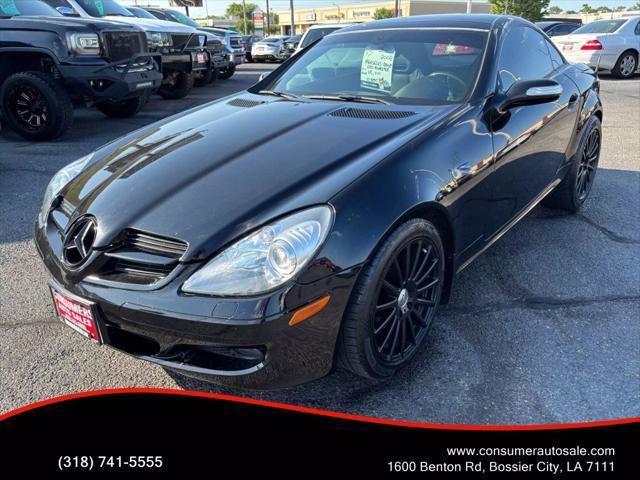 used 2008 Mercedes-Benz SLK-Class car, priced at $11,995