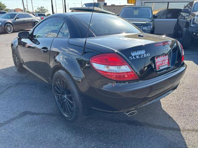 used 2008 Mercedes-Benz SLK-Class car, priced at $11,995