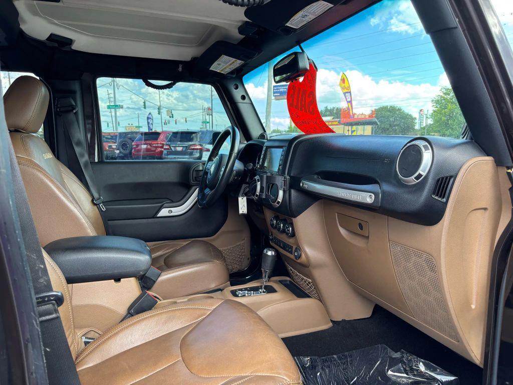 used 2013 Jeep Wrangler Unlimited car, priced at $17,995