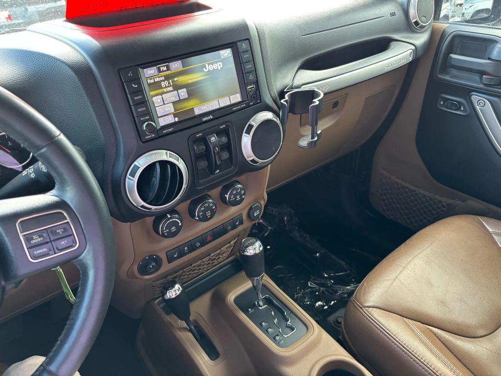 used 2013 Jeep Wrangler Unlimited car, priced at $17,995