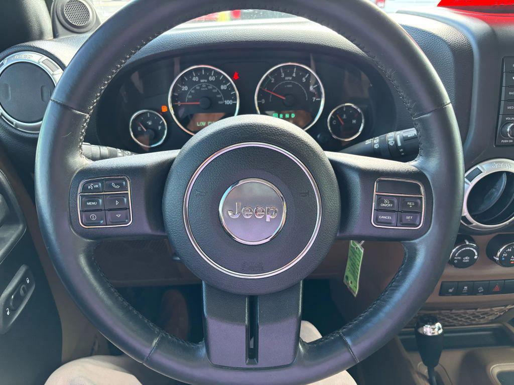 used 2013 Jeep Wrangler Unlimited car, priced at $17,995