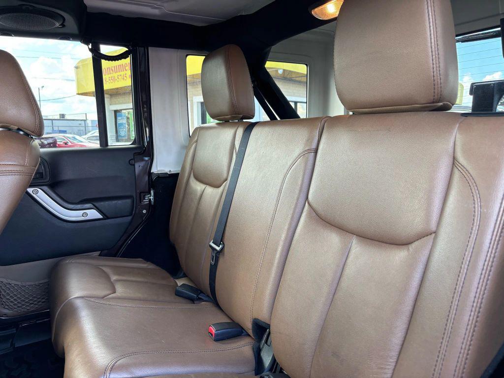 used 2013 Jeep Wrangler Unlimited car, priced at $17,995