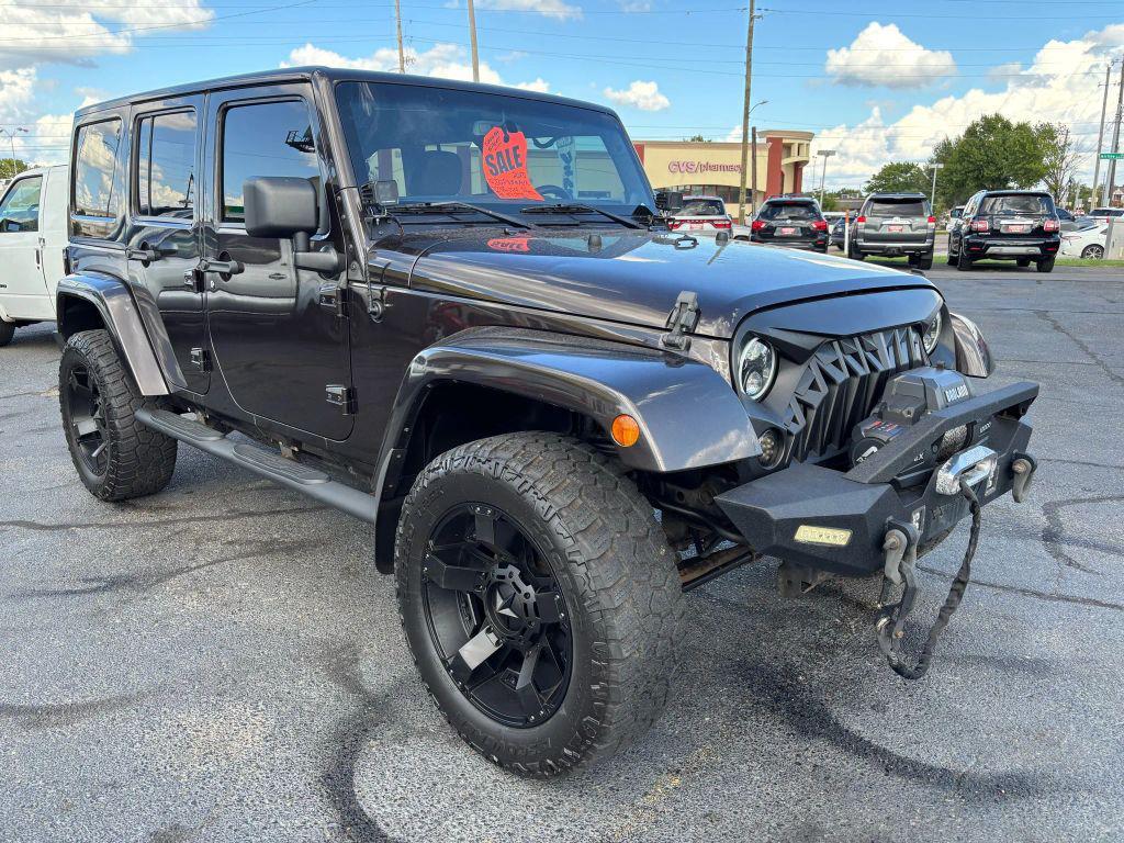 used 2013 Jeep Wrangler Unlimited car, priced at $17,995
