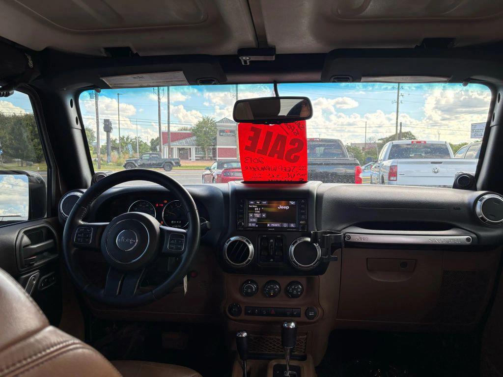 used 2013 Jeep Wrangler Unlimited car, priced at $17,995