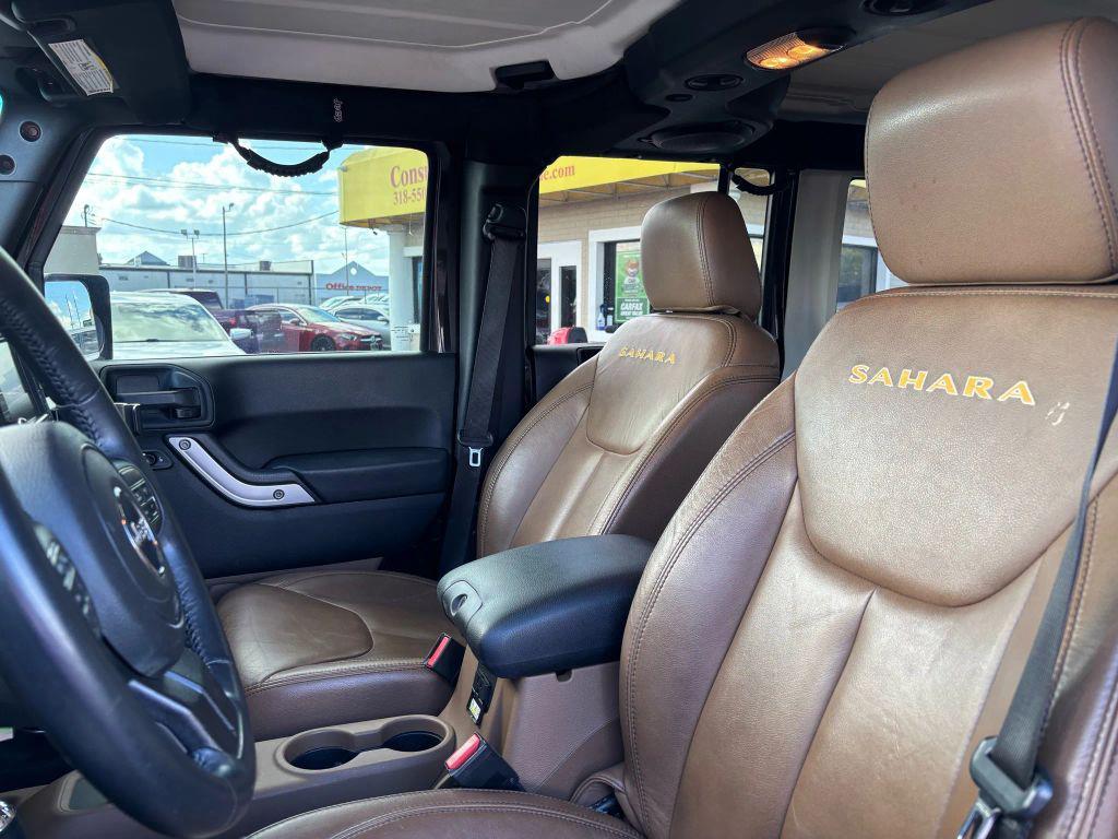 used 2013 Jeep Wrangler Unlimited car, priced at $17,995