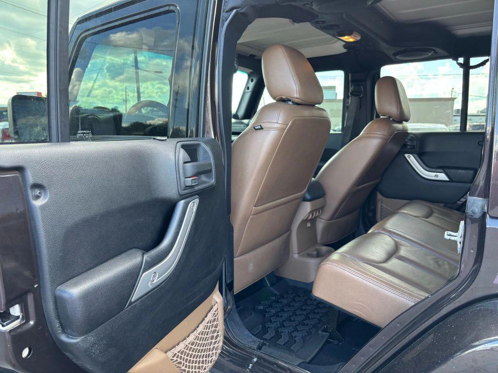 used 2013 Jeep Wrangler Unlimited car, priced at $17,995