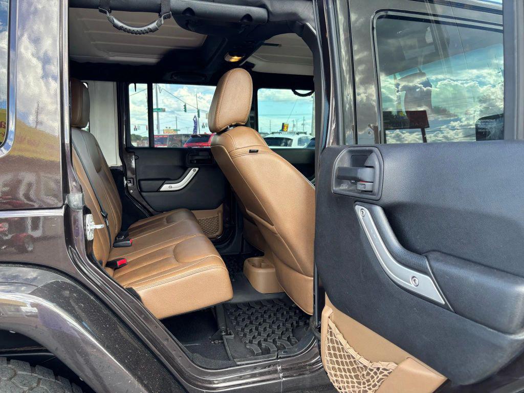 used 2013 Jeep Wrangler Unlimited car, priced at $17,995