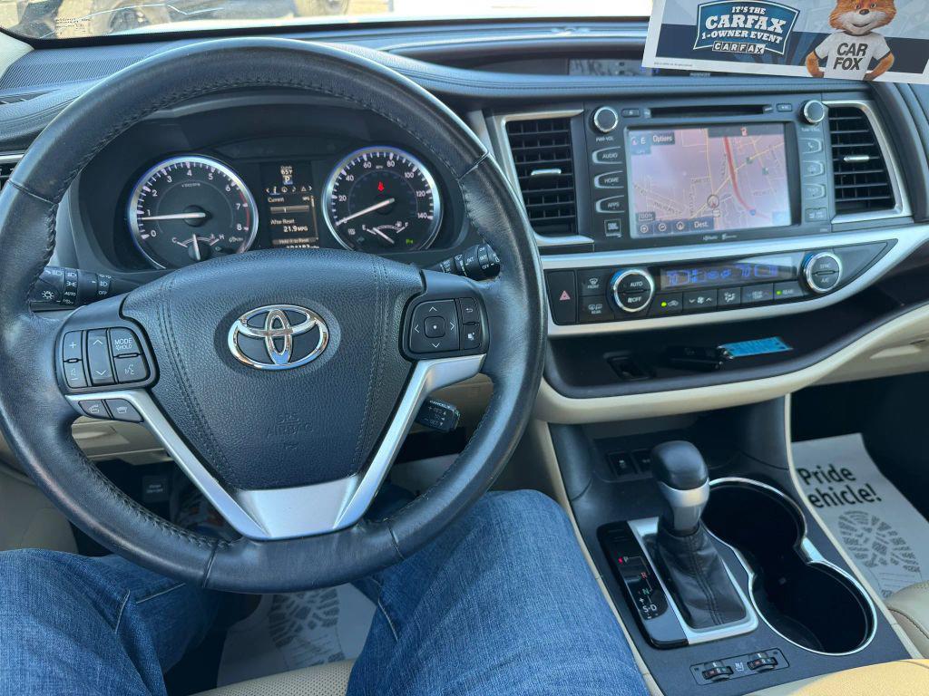 used 2015 Toyota Highlander car, priced at $19,995