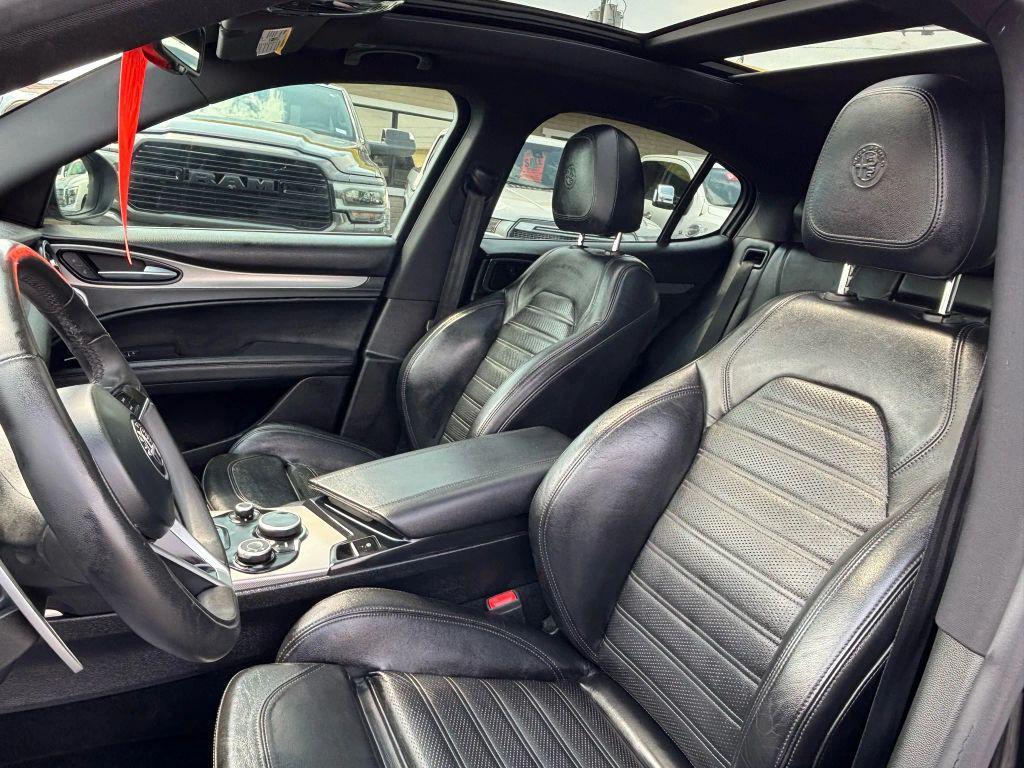 used 2018 Alfa Romeo Stelvio car, priced at $14,995