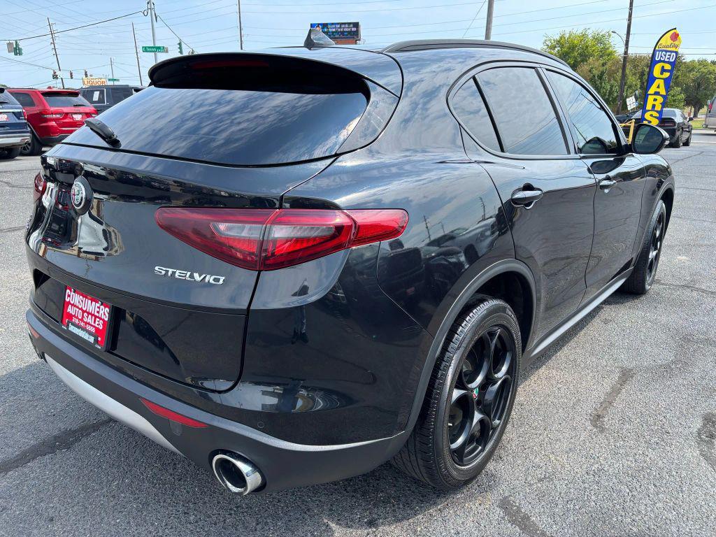 used 2018 Alfa Romeo Stelvio car, priced at $14,995