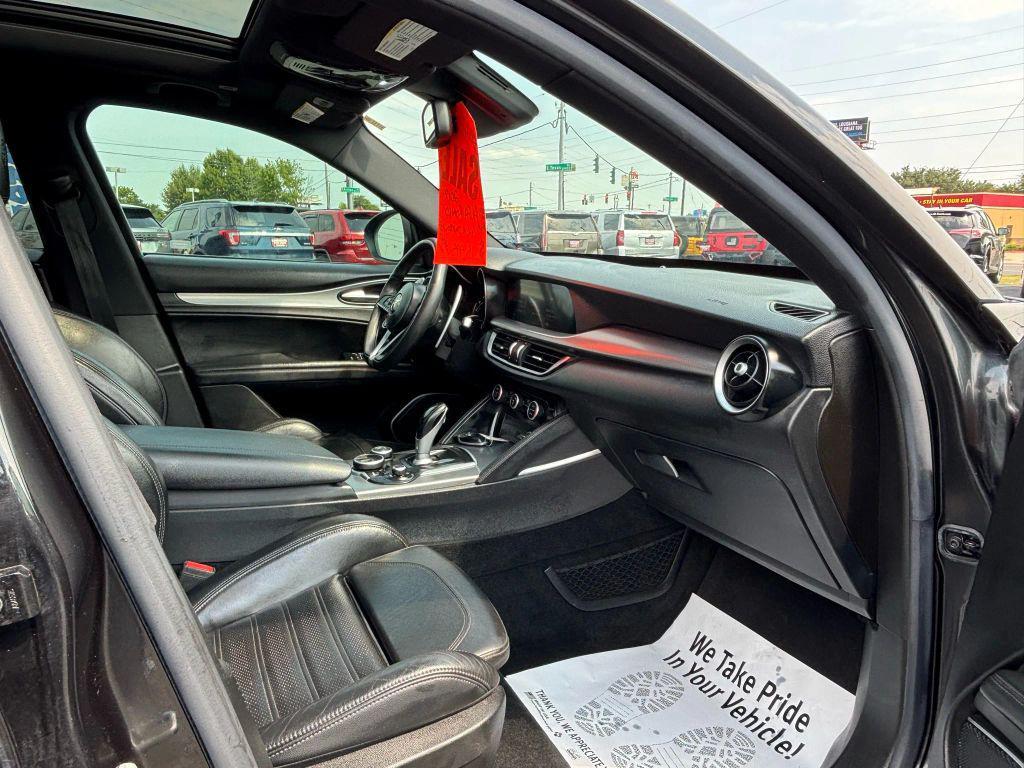 used 2018 Alfa Romeo Stelvio car, priced at $14,995