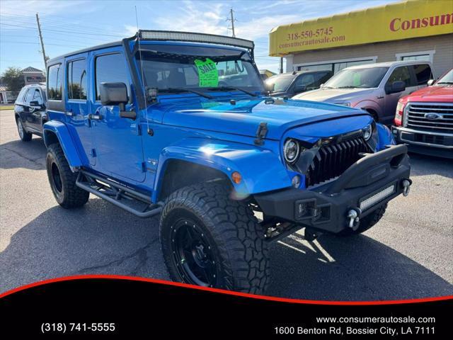 used 2016 Jeep Wrangler Unlimited car, priced at $20,995