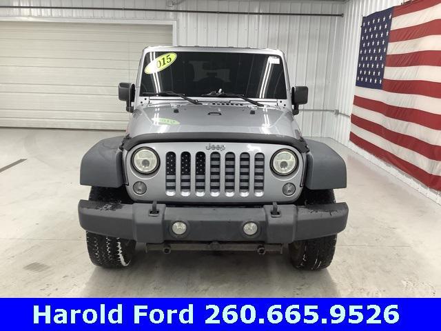 used 2015 Jeep Wrangler Unlimited car, priced at $12,452