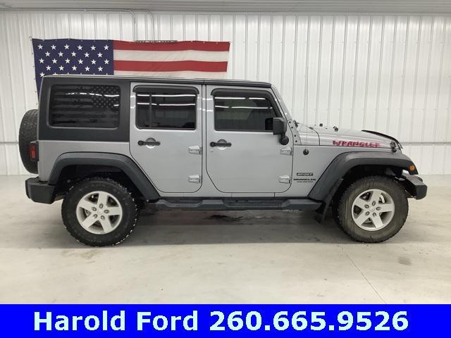 used 2015 Jeep Wrangler Unlimited car, priced at $12,452